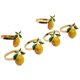 thumbnail image 5 of 24 Pieces Lemon Napkin Rings Summer Napkin Holders Tropical Fruit Napkin Buckle Decor for Summer Birthday Wedding Party, 5 of 5