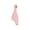 Pink, variant on Zinc Alloy Dolphin-Shaped Facial Massage Scraper for Round Face Lifting and Firming