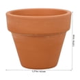 thumbnail image 2 of LOVEVER 10 Pcs White Flower Pot Rustic Vase Red Pottery Pots Small Containers Terracotta Pot Mini Plant Pots Nursery Office, 2 of 6