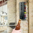 thumbnail image 4 of 2023 Wall Mounted Can Cooler Holder and Bottle Opener Can Cooler Bottle Holder with Bottle Opener - Metal Craft 2 in 1 Can Cooler Holder Beer Bottle Cooler Home Decor, Gift for Him and Dad, 4 of 8