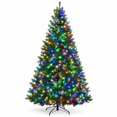 RUIE Artificial Premium Hinged Christmas Tree-8 Feet, PVC, 2.4 x 4 (D x ...