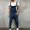Blue, variant on Denim Overalls Men Slim Fit Jumpsuit Big and Tall Suspender Pants with Adjustable Strap Regular Fit Bib Jumsuits Black M