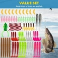thumbnail image 3 of LNGOOR Boîte à Pêche Attractifs Leurres pour Bar Truite 302 Unités, 3 of 7