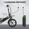 thumbnail image 6 of Electric Bike for Adults, 750W Peak Motor with 20MPH, 35Miles PAS Range,375Wh Removable Battery Ebike with 16'' Pneumatic Tire for Commute,UL2849 Certificated Bicycle for Adults and Teens, 6 of 8