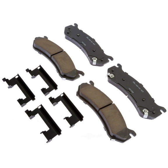 ACDelco Gold Performance Ceramic Brake Pad Set, w/ Hardware