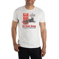 thumbnail image 4 of Hot Cats In Your Area Men's White T-Shirt Tee Shirt-X-Large, 4 of 6