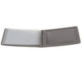thumbnail image 3 of Cartera de material cuero delgada para hombre con tarjeta de crédito \ u0026 estuche para de identificación, 4 compartimentos para tarjetas gris Yinane Estuche de tarjeta de crédito comercial, 3 of 7