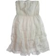 thumbnail image 1 of American Rag Long Beach Lined Eyelet Sundress para mujer, blanco, 2X, 1 of 1