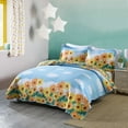 thumbnail image 2 of MarCielo 2/3 Piece Kids Cotton Quilt Bedspread Comforter Set Throw Blanket for Teens Boys Girls Kids Beds Bedding Coverlet TYH Full 3 Piece, 2 of 5