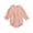 Dusky Pink, variant on LYMAYTER Newborn Girls Cotton Onesies Baby Soft Long Sleeve Crawling Clothes Infant Solid Colorrompers One-Piece for 0-24 Months