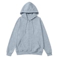 thumbnail image 6 of Mens Oversized Zip Up Hoodies Fleece Sweatshirts Long Sleeve Solid Jacket with Pockets, 6 of 7