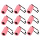 thumbnail image 3 of WEUVEB 12Pcs Lightweight Pink Sponge Roller Hair Styling Tool Curling Stick Curler, 3 of 6