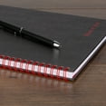 thumbnail image 5 of (3 pack) Black n' Red Hardcover Business Notebook, B5, Twin Wire, 70 Sheets, 9.78" x 6.78", Black, 5 of 9
