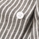 thumbnail image 3 of Blusa y camisa de manga larga con cuello vuelto para hombre, camisa informal de rayas con bolsillos de solapa y botones, blusa de poliéster de manga larga para hombre, 3 of 7