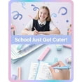 thumbnail image 2 of czcpp-FourCandies Pastel Mechanical Pencil Set - 6PCS 0.5mm&0.7mm Mechanical Pencils with 360PCS HB Lead Refills, 3PCS Erasers and 9PCS Eraser Refills, Cute Colored Mechanical Pencils for Drawing & W, 2 of 4