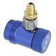 thumbnail image 2 of Acoplador de aire acondicionado Conector rápido de flúor A/C de latón para remolques, vehículos recreativos, automóviles, vehículos comerciales, 2 of 8