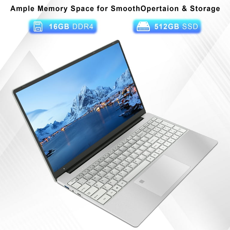 SANPTENT 15.6 inch 1080p FHD Laptop Computer 16GB RAM 512GB SANPTENT 15.6 inch 1080p FHD Laptop Computer 16GB RAM 512GB