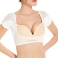 thumbnail image 3 of Underarm Sweat Vest Armpit Sweat Proof Pads Underwear T-Shirt Under Armpits Anti Sweat Short Sleeve Mesh Top for Women, 3 of 9