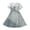 Light Blue, variant on PINQI Fashion Dress for Baby Girls Summer Floral Backstrap Pleated Dress Short Sleeve Crew Neck A Swing Casual Daily Going Out Dress