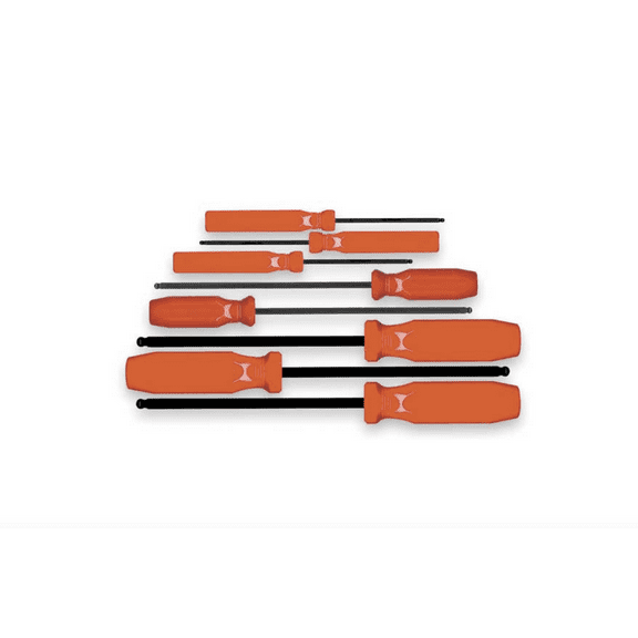 8 Piece SAE Long Handle Hex Key Set, 90108