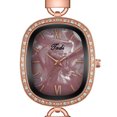 thumbnail image 3 of Reloj de nácar romano pequeño retro con diamantes ovalados a la moda para mujer Wmkox8yii gfajkfgbkjabf1200, 3 of 3