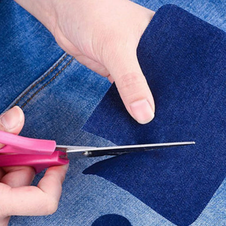 Iron Denim Patches Clothing Jeans Self Adhesive Repair - Temu