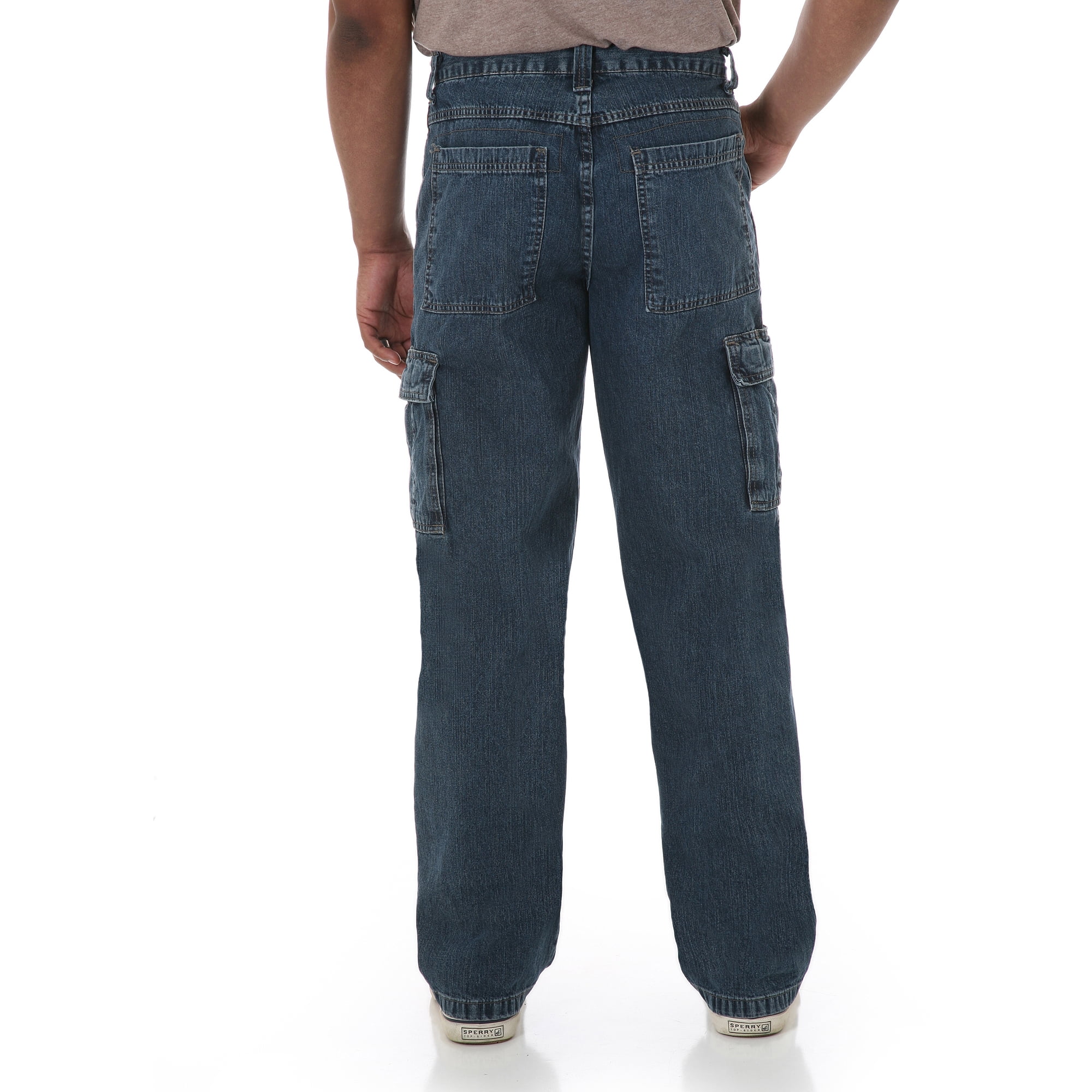 wrangler blue jean cargo pants