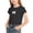 Black B, variant on WRKEKC Girls T Shirts Heart Print Round Neck Short Sleeve Casual Sweetheart Graphic Top for 5-15 Years