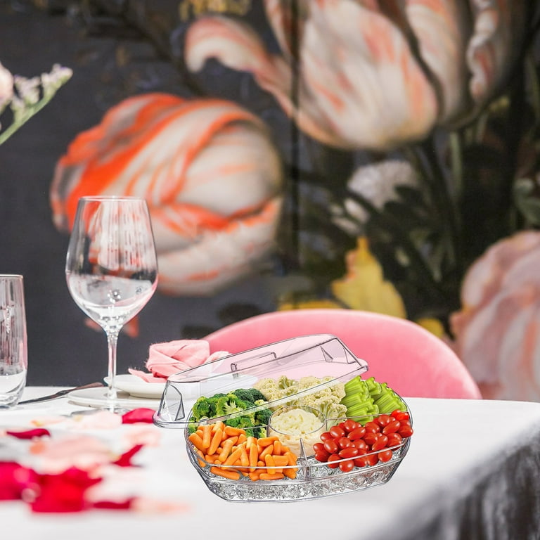 Serving Platter LIMOEASY Chilled Serving Tray, 15