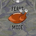 thumbnail image 4 of Inktastic Thanksgiving Feast Mode Turkey Football Boys or Girls Baby Bodysuit, 4 of 5