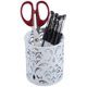 thumbnail image 5 of Easypag Cute Office Supplies Juego De Accesorios Y Organizador De Escritorio De 3 Piezas - Clasificador De Letras Porta Bolígrafos Porta Notas Adhesivas Blanco, 5 of 5
