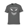 thumbnail image 4 of Gothic Scary Mask T-Shirt for Men, Horror Face Graphic Tee, Heavy Metal Style Shirt for Rock Fans Dark Gray-style 6XL, 4 of 7