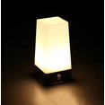 thumbnail image 1 of 1 pieza de luz nocturna LED cuadrada retro, luz de detección de movimiento PIR inalámbrica, luz de paso, lámpara de escritorio móvil portátil fotosensible alimentada por batería para interior/exterio JAMW Sencillez, 1 of 5
