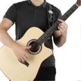 thumbnail image 3 of Electric Guitar Strap Musical Instrument Accessories Humanized Matte Leather Soft Adjustable, 3 of 4