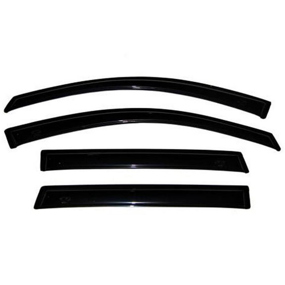 Auto Ventshade (AVS) by RealTruck Outside Mount Ventvisor / Window Deflectors | Compatible with 2022-2024 Ford Maverick, 4 pcs. | Smoke-94182