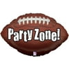 Party Zone 29" Football Super Shape Mylar Foil Balloon 1 EA - Packaged