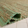 thumbnail image 5 of SAFAVIEH Cape Cod Caroline Solid Runner Rug, Green/Natural, 2'3" x 8', 5 of 10