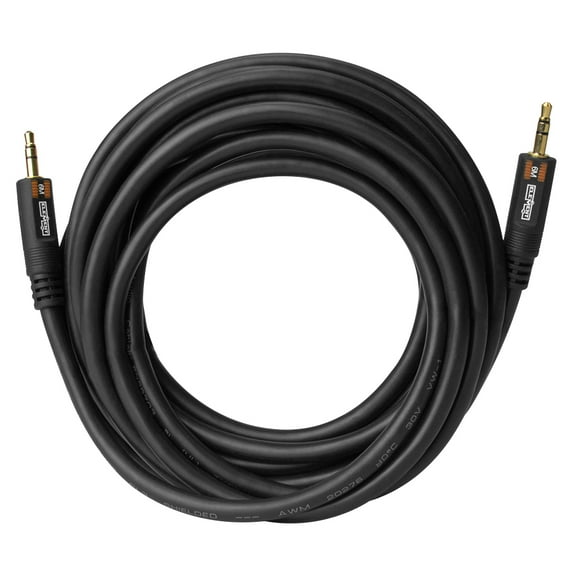 ELE12006M Element-Hz™ 3.5mm Mini Stereo to 3.5mm Mini Stereo Cable (6 Meters / 19.69ft)