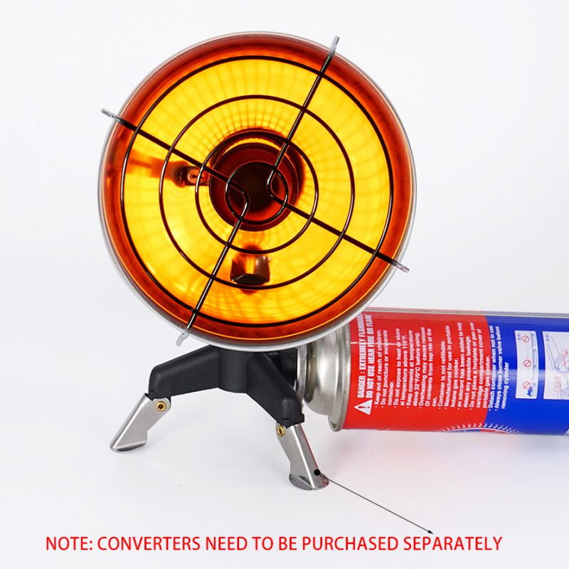 Outdoor Camping Gas Heater PORTABLE Tent Warmer Heating With Stand Butane Stove