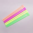 thumbnail image 3 of Pajitas de cuchara portátiles - Pajitas de colores aleatorios de material plástico seguro sin BPA Wdftyju  Libre de BPA, 3 of 5
