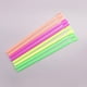 thumbnail image 3 of Pajitas de cuchara portátiles - Pajitas de colores aleatorios de material plástico seguro sin BPA, 3 of 5