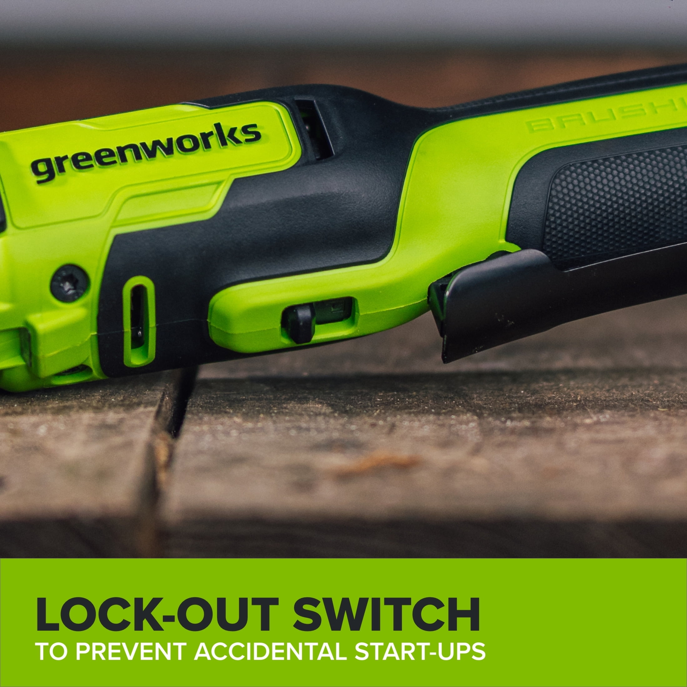 Greenworks PowerAll 24V Brushless 60 ft-lb 3/8" Ratchet Wrench, 2Ah Battery and 30W Cable, RW380A1