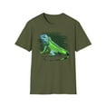 thumbnail image 2 of Tropic Reptile Zoo Keeper Gift Idea Iguana Unisex Softstyle T-Shirt, 2 of 4