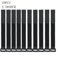 thumbnail image 3 of 10PCS 2.5cm Width Nylon Reverse Buckle Cable Ties Fastener Tape Self Aadhesive Hook Loop Strap Sticky Buckle Belt 2.5x20cm 10pcs, 3 of 6