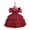Red, variant on EQWLJWE Little Girls Sweet Style Birthday Dress Princess Pageant Party Puff Sleeve Ruffle Tulle Tutu Dresses Cake Smash Photo Shoot Prom Gown Festive Gifts Blue(3-10Y)