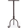 thumbnail image 3 of Mesa con pedestal Butler Specialty Metalworks, pátina envejecida, 3 of 9