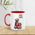 thumbnail image 5 of Santa is Coming Pitbull Merry Christmas Xmas Noel Truck Tree 11oz Accent Two-tone Mug Terrier Dog Lover Coffee Tea Cup - 02023, 5 of 5