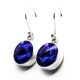 thumbnail image 4 of Aretes Zvezda Rivoli color Majestic Blue plata .925, G Zvezda ZAR-RIV14-MB-G, 4 of 4