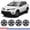 17 inch- Black Matte for 13-18 RAV4, variant on 4Pcs Set Hubcap for 2013-2018 Toyota Rav4,17" Wheel Rim Cover Replacement,Compatible with Steel Wheels,Snap on Installation,PP Material,Matte Black Painted