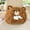 Brown, variant on AuroraX Brown Tissue Box Cover Modern Cute Decorative Napkin Holder Hanging Funny Fleece Plush Bear Paper Organizer Dispenser for Car Headrest Decoration